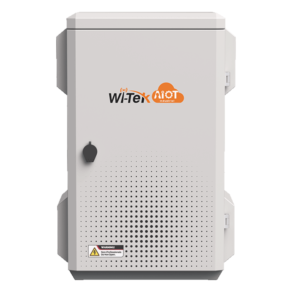 Gabinete Exterior IP55 / Acero SPCC 680 x 480 x 315 mm / Rieles DIN / 4 Placas Laterales / Microswitch WI-TEK - Imagen 1