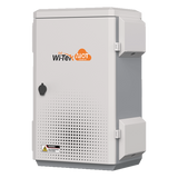 Gabinete Exterior IP55 / Acero SPCC 680 x 480 x 315 mm / Rieles DIN / 4 Placas Laterales / Microswitch WI-TEK - Imagen 4