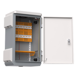 Gabinete Exterior IP55 / Acero SPCC 680 x 480 x 315 mm / Rieles DIN / 4 Placas Laterales / Microswitch WI-TEK - Imagen 7