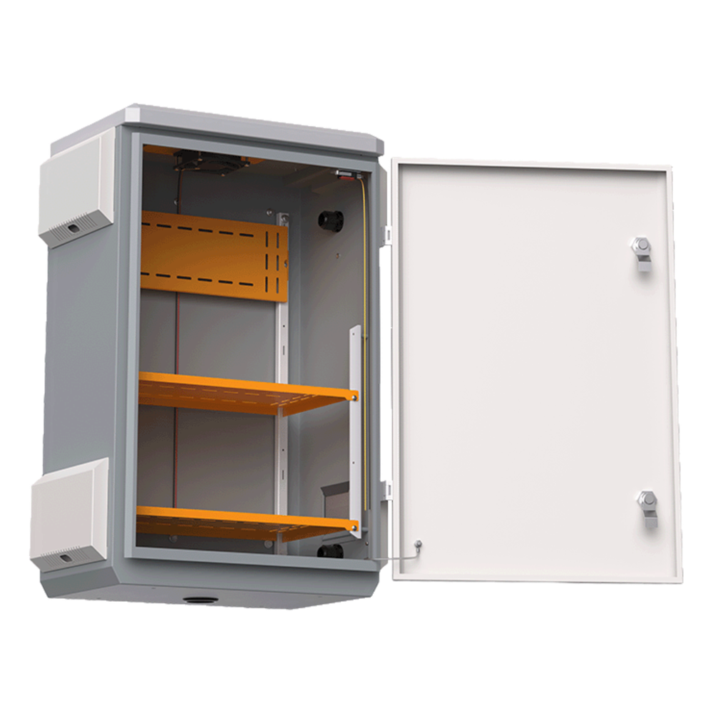 Gabinete de Protección IP55 / Acero SPCC / 380 x 660 x 240 mm / Rieles DIN / Montaje Vertical u Horizontal / 4 Placas Laterales Externas WI-TEK - Imagen 3