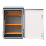 Gabinete de Protección IP55 / Acero SPCC / 380 x 660 x 240 mm / Rieles DIN / Montaje Vertical u Horizontal / 4 Placas Laterales Externas WI-TEK - Imagen 5