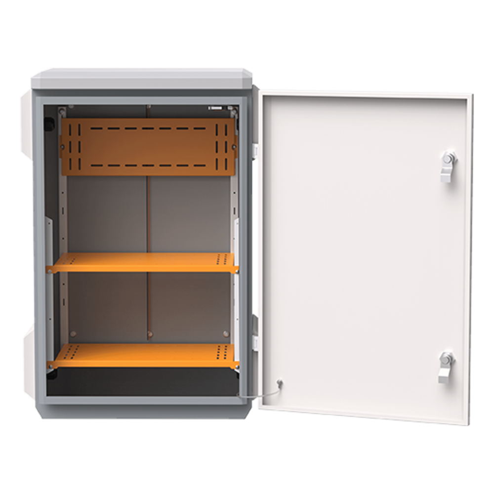 Gabinete de Protección IP55 / Acero SPCC / 380 x 660 x 240 mm / Rieles DIN / Montaje Vertical u Horizontal / 4 Placas Laterales Externas WI-TEK - Imagen 5