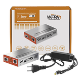 Convertidor de Medios PoE / RJ45 Gigabit 802.3af/at / SFP 1G / Alcance PoE 100 m (328.1 ft) / Fibra 25 km WI-TEK - Imagen 3