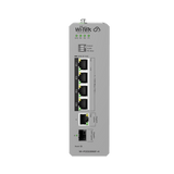 Switch Industrial PoE / 4 Puertos Gigabit PoE++ (802.3bt) / 1 Puerto Gigabit + 1 SFP / Alimentación DC 12-57V / Fanless / DIN-Rail / -30°C a 65°C / 55W-300W Budget PoE WI-TEK - Imagen 2