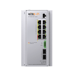 Switches PoEWI - TEKWI-PCMS310GF-ALIEN-ISwitch Industrial Administrable 8 Puertos Gigabit PoE++ 240W 2 SFP WI - TEK WI - PCMS310GF - ALIEN - I - SILYMX