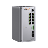Switches PoEWI - TEKWI-PCMS310GF-ALIEN-ISwitch Industrial Administrable 8 Puertos Gigabit PoE++ 240W 2 SFP WI - TEK WI - PCMS310GF - ALIEN - I - SILYMX
