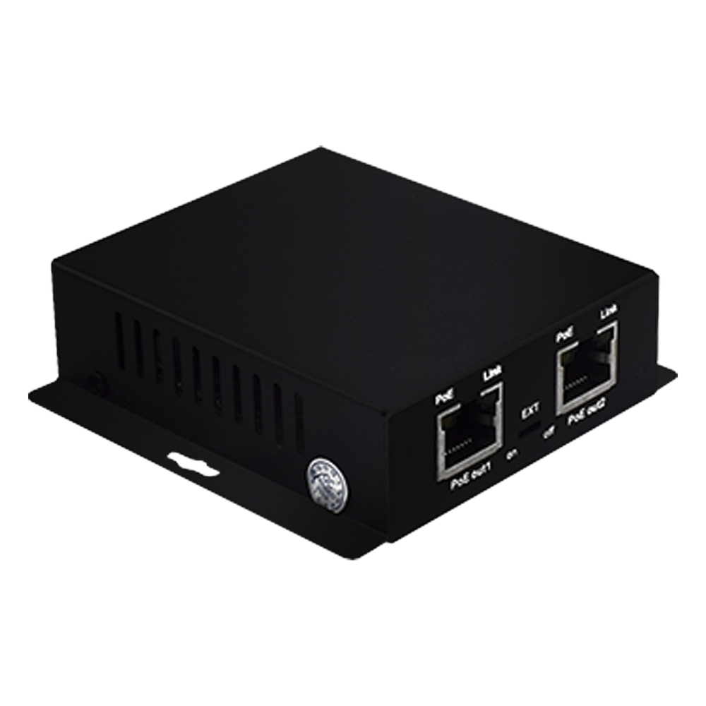 Inyector PoE Industrial / Extensión 250 m (820.2 ft) / 3 Puertos 10/100 Mbps / 802.3 af/at 30W / Sin Ventiladores / -40 a 75°C WI-TEK - Imagen 3
