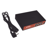 Switch Administrable de 8 puertos Gigabit Ethernet con PoE 802.3 af/at y 24V Pasivo + 2 SFP Gigabit, 150 W WI-TEK - Imagen 4