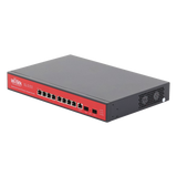 Switch Administrable Capa 2 de 8 puertos 10/100/1000 PoEaf/at + 2 x SFP Gigabit, con respaldo para energía solar WI-TEK - Imagen 2
