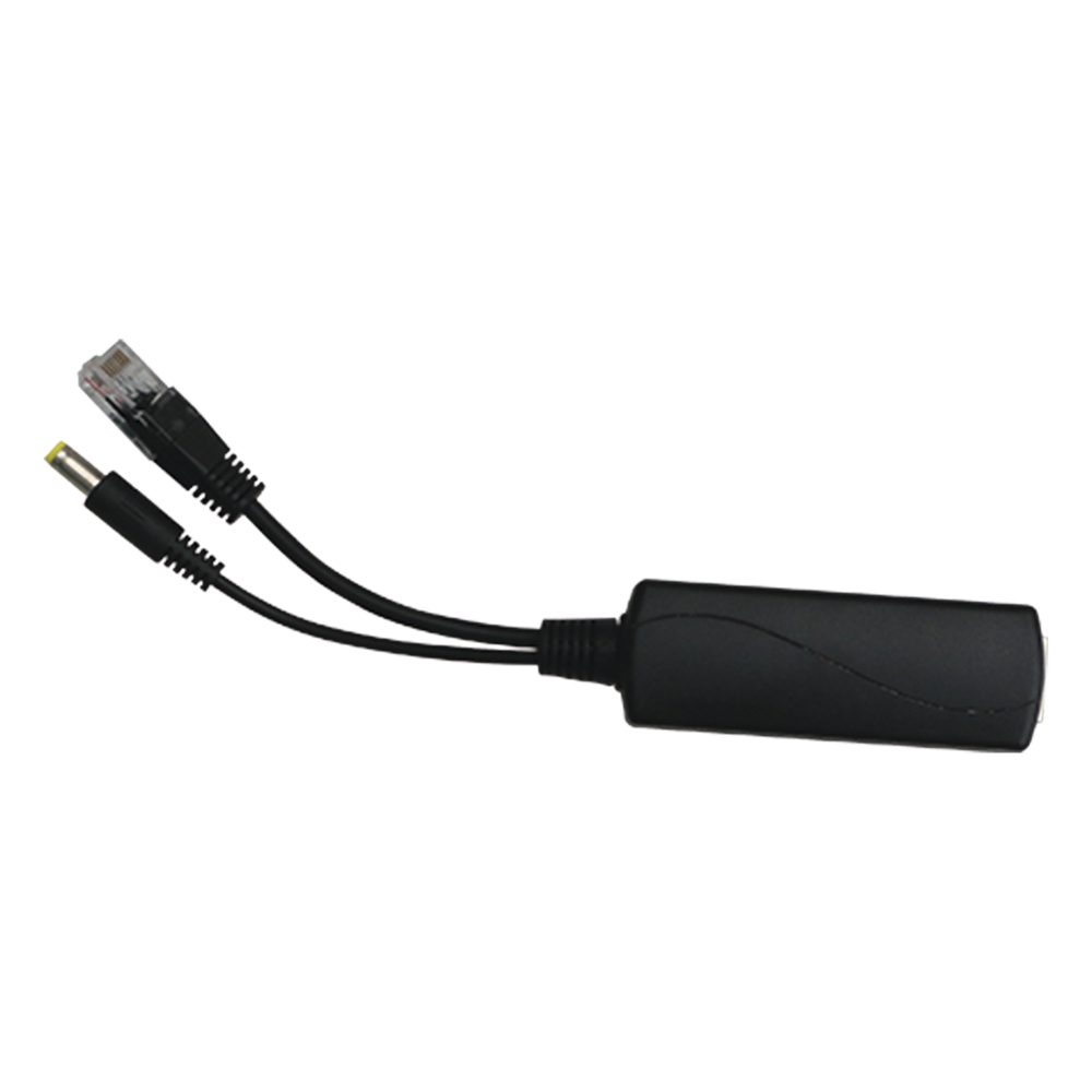 Splitter PoE IN 802.3 af/at Se Puede Energizar Hasta con 30W Salida de 12 Vcc Instalación es Escritorio (superficie plana) Idea para cámas IP SIN PoE (CCTV) WI-TEK - Imagen 1