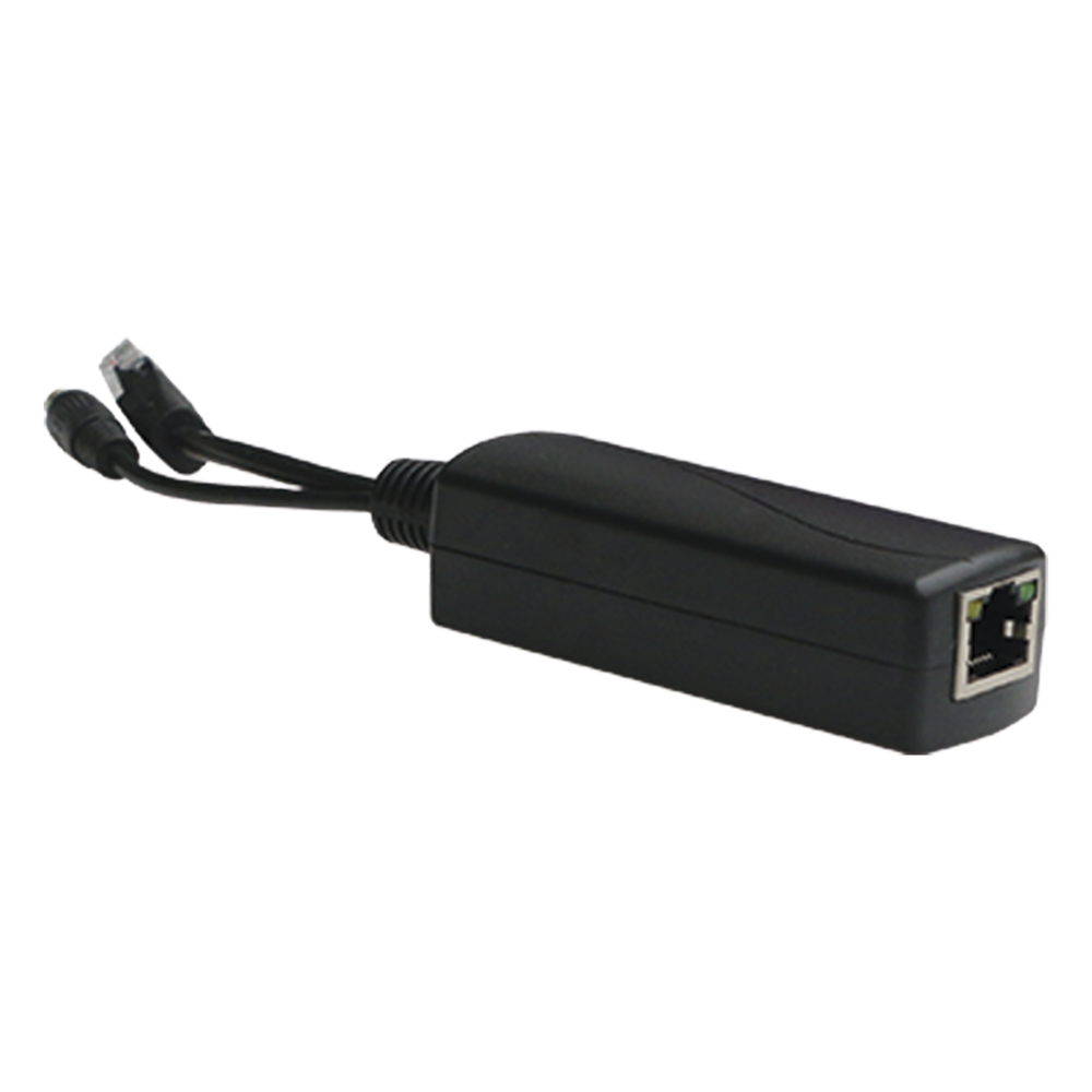 Splitter PoE IN 802.3 af/at Se Puede Energizar Hasta con 30W Salida de 12 Vcc Instalación es Escritorio (superficie plana) Idea para cámas IP SIN PoE (CCTV) WI-TEK - Imagen 3