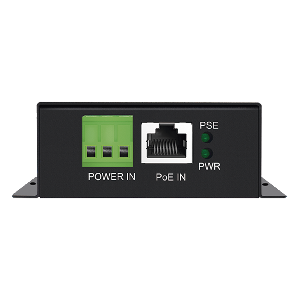 Convertidor PoE Industrial / Entrada 802.3 af/at / Salida PoE Pasivo 24V / Puertos RJ45 100/1000 Mbps / Alcance 100 m (328 ft) / Rango -10 a 70 °C WI-TEK - Imagen 2