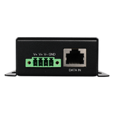 Inyector PoE Industrial / Entrada 9-42 Vcc / Salida 48V PoE 802.3af/at / Dual RJ45 10/100/1000 Mbps / Rango -20℃ a 70℃ WI-TEK - Imagen 3