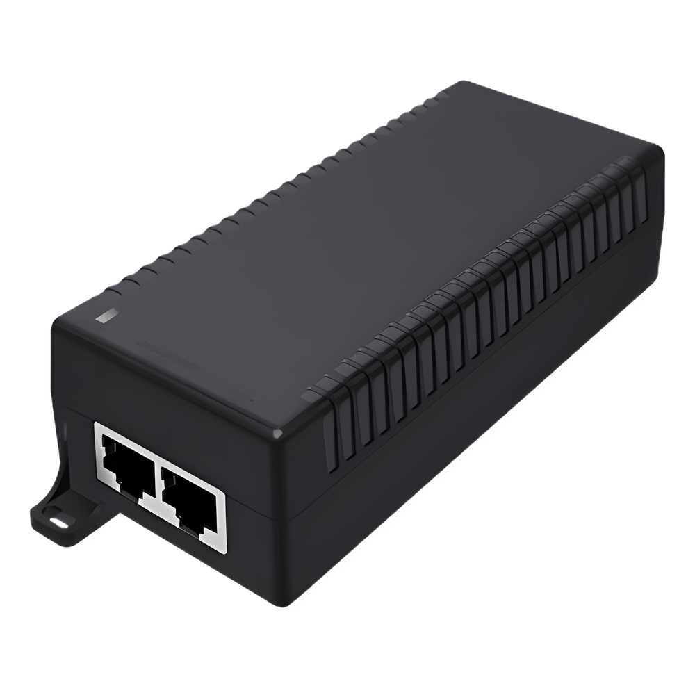 Inyector PoE / Hi-PoE 60W / 2.5 Gigabit / 2 Puertos 2.5GBASE-T / Plug and Play / Sobremesa o Pared WI-TEK - Imagen 1