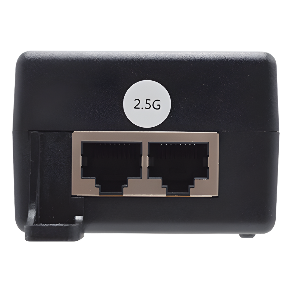 Inyector PoE / Hi-PoE 60W / 2.5 Gigabit / 2 Puertos 2.5GBASE-T / Plug and Play / Sobremesa o Pared WI-TEK - Imagen 2