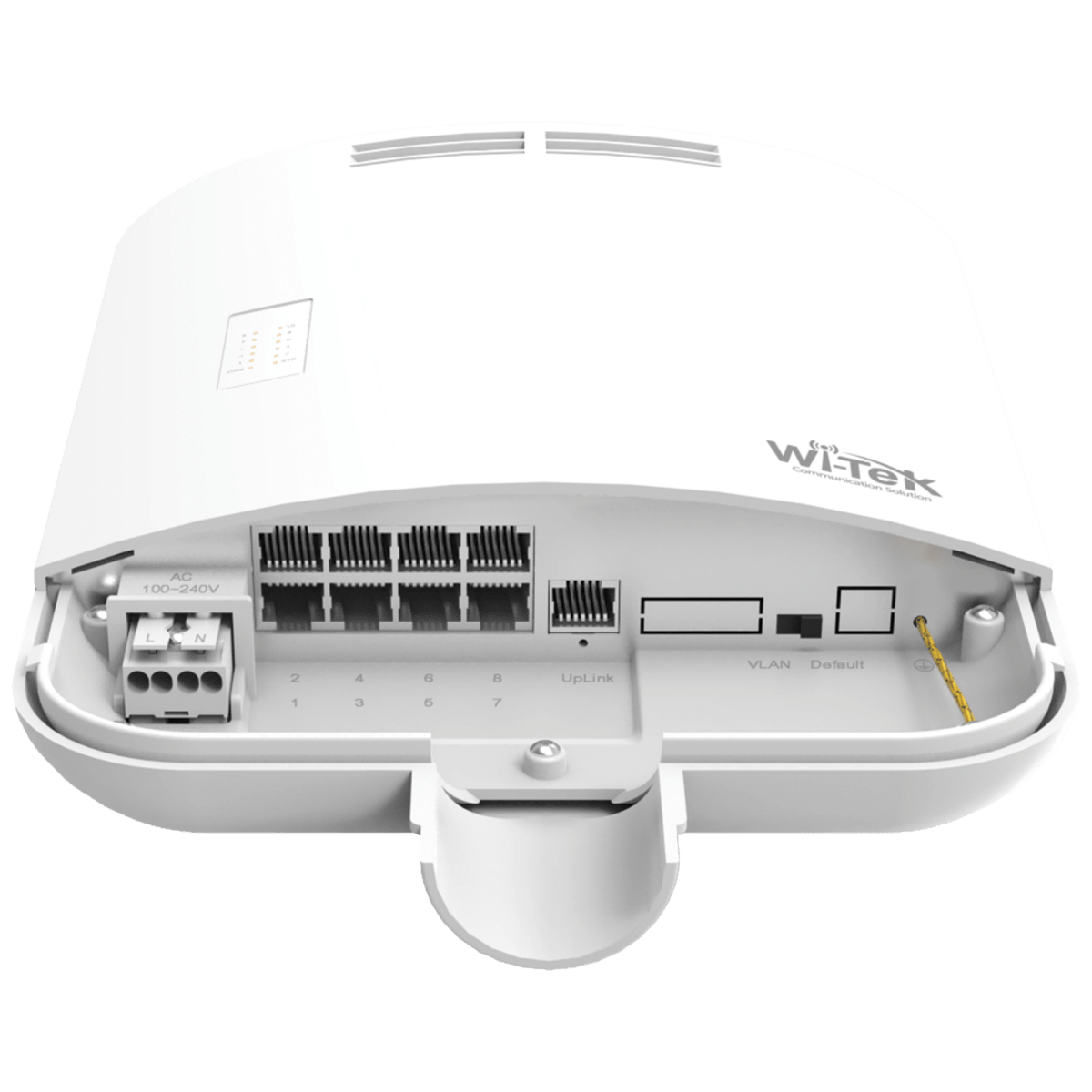 Switches PoEWI - TEKWI-PS209-OSwitch PoE Exterior 8 Puertos 10/100 Mbps PoE af/at 120W No Administrable CCTV WI - TEK WI - PS209 - O - SILYMX