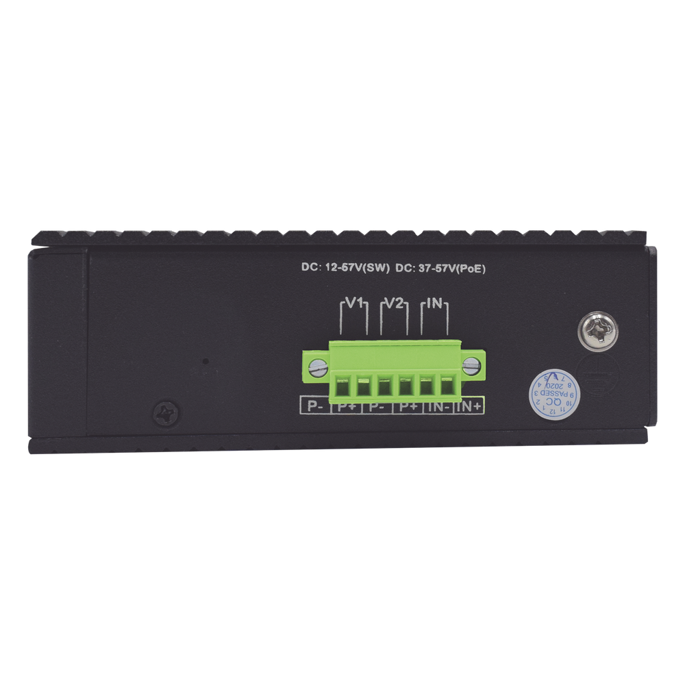 Switch Industrial PoE++ y pasivo de 24V, no administrable con 8 puertos Gigabit + 2 SFP combo WI-TEK - Imagen 3