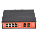 Switch Industrial PoE++ y pasivo de 24V, no administrable con 8 puertos Gigabit + 2 SFP combo WI-TEK - Imagen 6