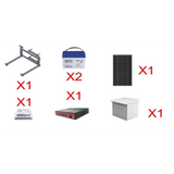 Kit Solar Witek de 28 W con 5 Puertos PoE 802.3 af y PoE Pasivo 24 V para alimentar Camaras IP y un Enlace Punto a Punto en 24 Vcc EPCOM POWERLINE - Imagen 1
