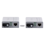 Convertidor de Medios / Alcance 20 km / 1 Puerto SC/UPC 1000 Mbps / 1 Puerto RJ45 1000 Mbps / Longitud de Onda Tx 1310nm Rx 1550nm / Par A y B WI-TEK - Imagen 3