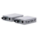 Convertidor de Medios / Alcance 20 km / 1 Puerto SC/UPC 1000 Mbps / 1 Puerto RJ45 1000 Mbps / Longitud de Onda Tx 1310nm Rx 1550nm / Par A y B WI-TEK - Imagen 6