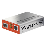 Convertidor de Medios RJ45 100/1000 Mbps + SFP 1000 Mbps WI-TEK - Imagen 2