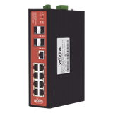 Switch Industrial Administrable PoE / 8 Puertos / PoE Mixto 24V/48V / 802.3bt 60W / -40°C a 80°C / DIN Rail WI-TEK - Imagen 1