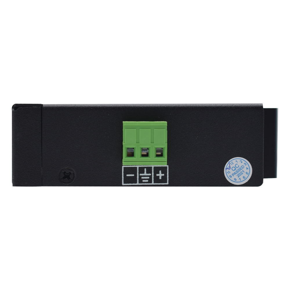 Inyector PoE Industrial / Entrada 12-57 VDC / Salida PoE++ 90W / Gigabit Ethernet / Riel DIN / Sin Ventilador WI-TEK - Imagen 2