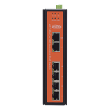 Switch Industrial PoE / 4 Puertos Fast Ethernet 802.3af/at / 2 Puertos Uplink Gigabit / PoE Extendido 250 m / Rango -30°C a 65°C WI-TEK - Imagen 2