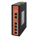 Switch Industrial PoE / 4 Puertos Fast Ethernet 802.3af/at / 2 Puertos Uplink Gigabit / PoE Extendido 250 m / Rango -30°C a 65°C WI-TEK - Imagen 3