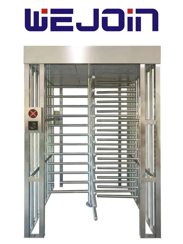 WEJOIN WJFTH603B - Torniquete de Cuerpo Completo Full Height para Control de Acceso | Uso Exterior | Compatible con RFID, Huella y QR | Seguridad Industrial | 5 Millones de Ciclos - Imagen 1