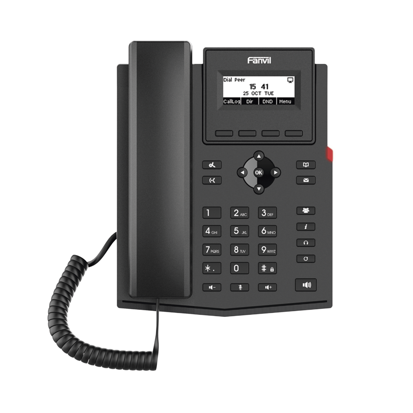 Teléfono IP WiFi empresarial para 2 líneas SIP con pantalla LCD, Códec Opus, conferencia de 6 vías. FANVIL - Imagen 1