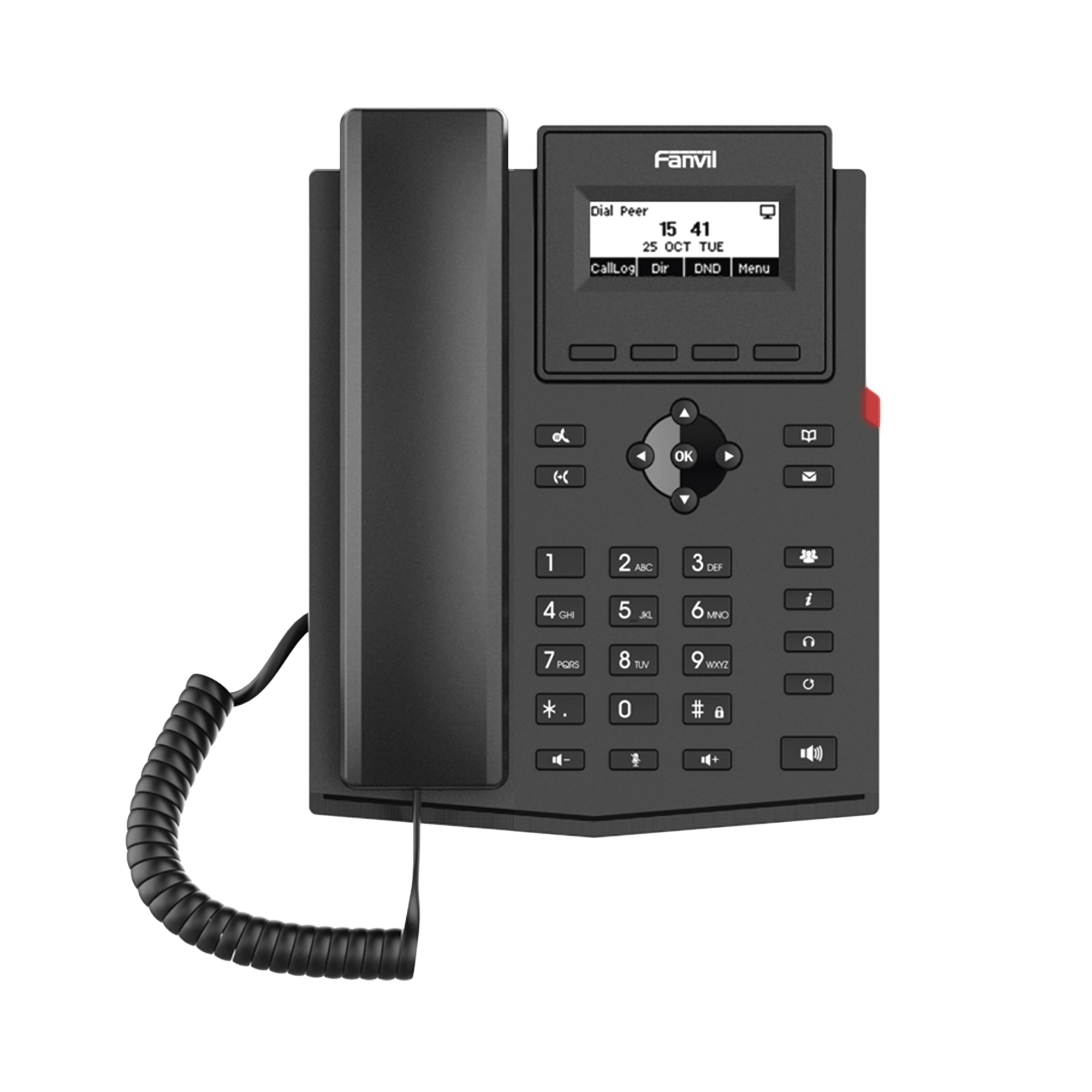 Teléfono IP WiFi empresarial para 2 líneas SIP con pantalla LCD, Códec Opus, conferencia de 6 vías. FANVIL - Imagen 1