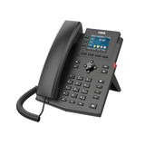 Teléfonos IPFANVILX303PTeléfono IP Empresarial 4 Líneas SIP Pantalla Color 2.4" PoE Conferencia Opus Fanvil X303P - SILYMX