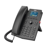 Teléfonos IPFANVILX303WTeléfono IP Wi - Fi 4 Líneas SIP Pantalla Color 2.4" Opus PoE Conferencia 3 Vías Fanvil X303W - SILYMX