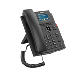 Teléfonos IPFANVILX303WTeléfono IP Wi - Fi 4 Líneas SIP Pantalla Color 2.4" Opus PoE Conferencia 3 Vías Fanvil X303W - SILYMX