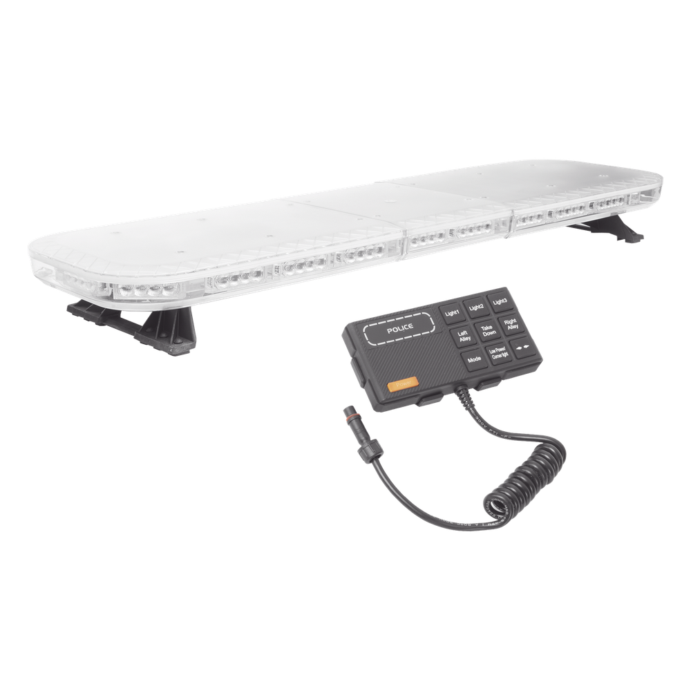 Barra de Luces LED / 47" (119.4 cm) / 88 LED Hyperlux / Rojo/Azul/Ámbar / Control de Tráfico / IP65 / 10-14.8V DC EPCOM INDUSTRIAL SIGNALING - Imagen 4