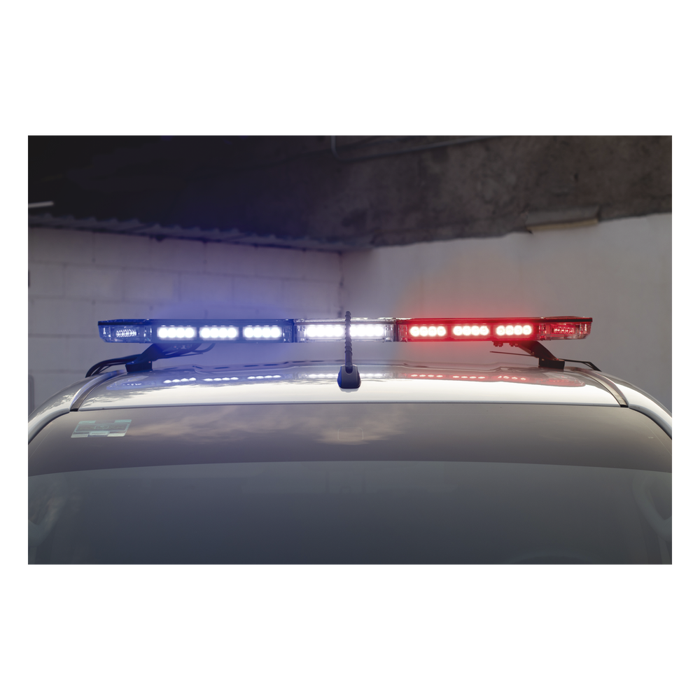 Barra de Luces LED / 47" (119.4 cm) / 88 LED Hyperlux / Rojo/Azul/Ámbar / Control de Tráfico / IP65 / 10-14.8V DC EPCOM INDUSTRIAL SIGNALING - Imagen 5