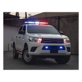Barra de Luces LED / 47" (119.4 cm) / 88 LED Hyperlux / Rojo/Azul/Ámbar / Control de Tráfico / IP65 / 10-14.8V DC EPCOM INDUSTRIAL SIGNALING - Imagen 7