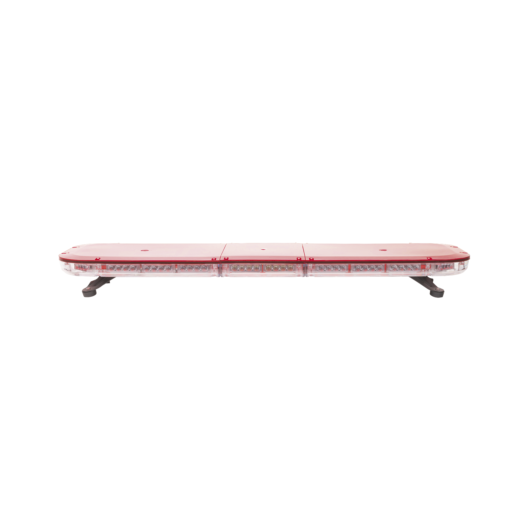 Barra de luces LED de 47" con 86 LED de alta potencia, color rojo, ideal para equipar ambulancias y unidades de bomberos EPCOM INDUSTRIAL SIGNALING - Imagen 1