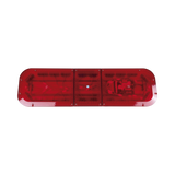Barra de luces LED de 47" con 86 LED de alta potencia, color rojo, ideal para equipar ambulancias y unidades de bomberos EPCOM INDUSTRIAL SIGNALING - Imagen 4