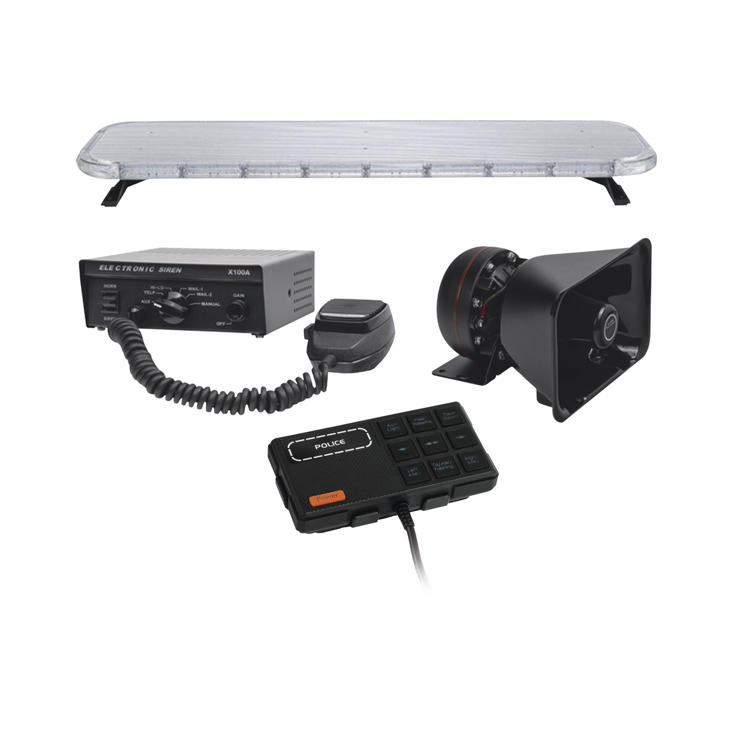 Kit básico para equipamiento de unidades de Seguridad Pública EPCOM INDUSTRIAL SIGNALING - Imagen 3