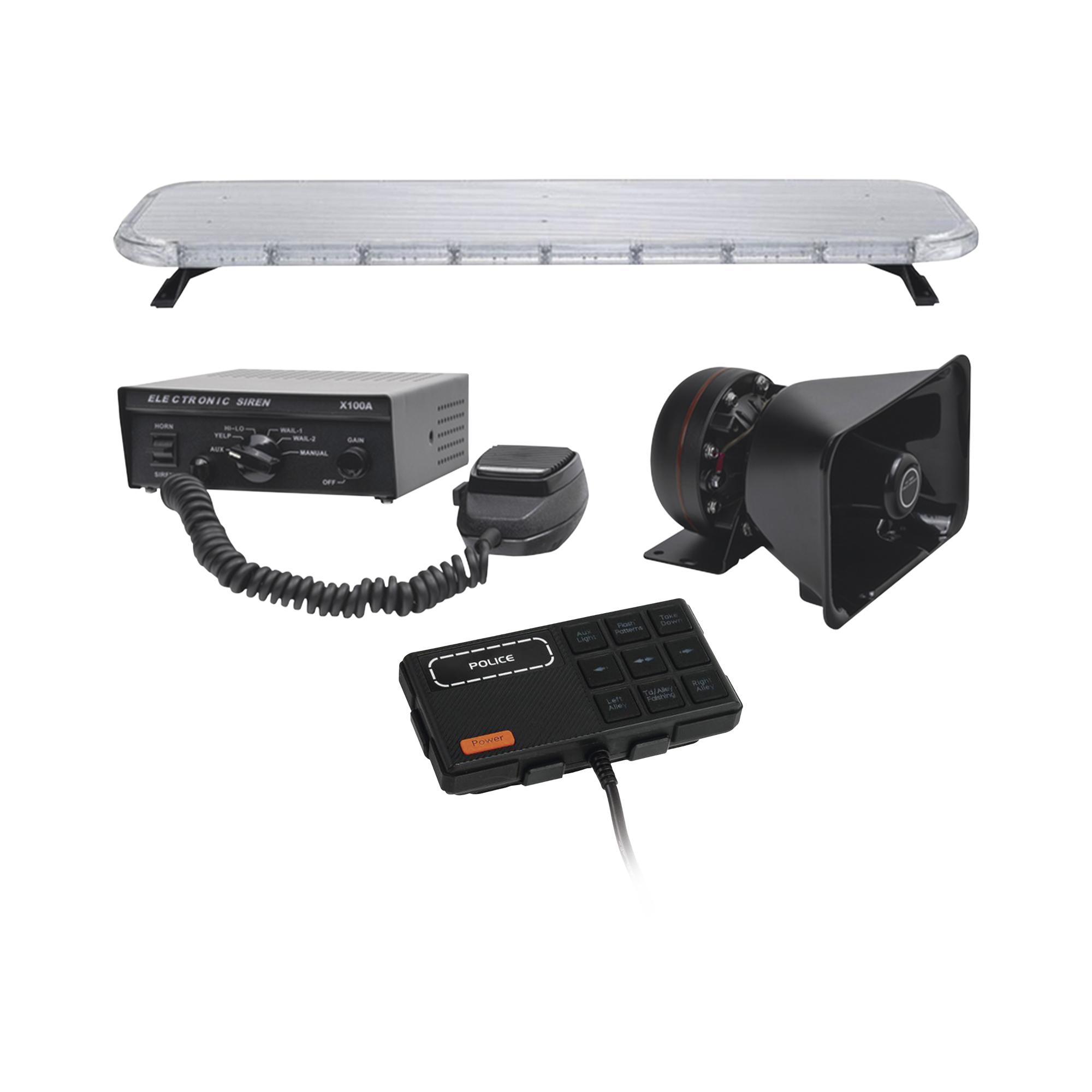 Kit básico para equipamiento de unidades de Seguridad Pública EPCOM INDUSTRIAL SIGNALING - Imagen 3