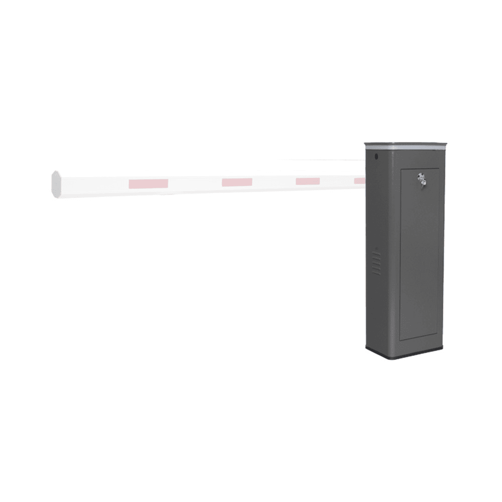 Barreras VehicularesACCESSPROXBF-4003-LBarrera Vehicular Izquierda Brazo Articulado 4m Corona LED 3 Segundos ACCESSPRO XBF - 4003 - L - SILYMX