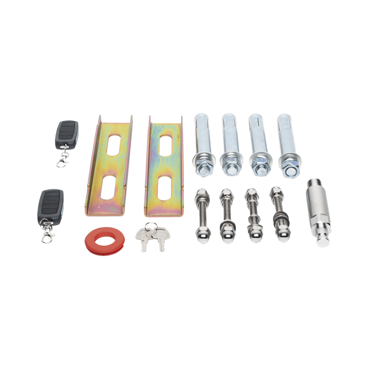 Barreras VehicularesACCESSPROXBF-4003-RBarrera Vehicular Derecha Brazo Articulado 4m Apertura 3s Corona Semaforizada Encoder ACCESSPRO XBF - 4003 - R - SILYMX