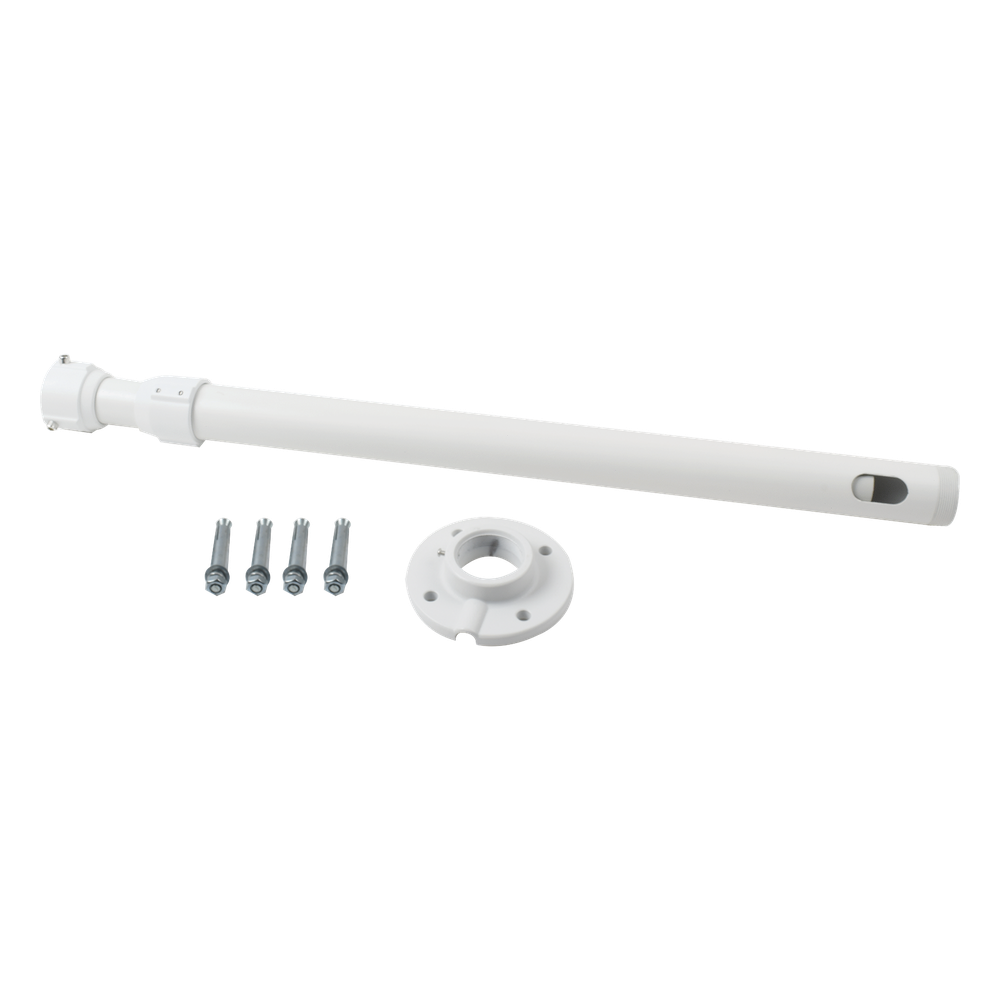 Montaje de techo telescópico tipo tubo para PTZ Hikvision largo 60 cm - 120 cm SYSCOM VIDEO - Imagen 2