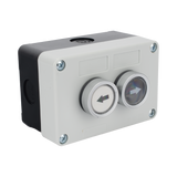 Botonera Doble ACCESSPRO XBS-SW-22 · Control para Barreras Vehiculares · Contactos NO · 24VDC · IP40 - Imagen 2