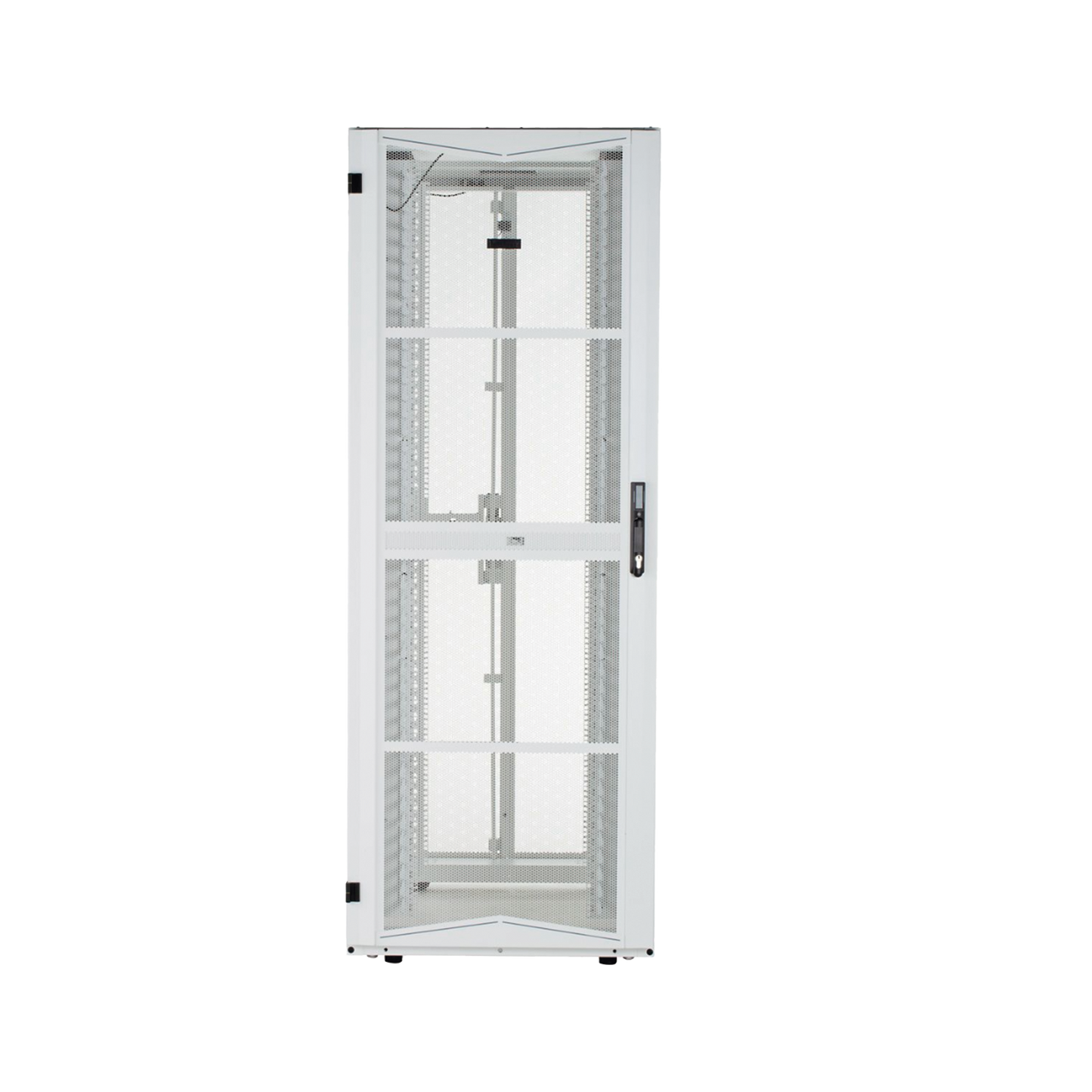 Gabinete FlexFusion para Centros de Datos, 42 UR, 600 mm de Ancho, 1070 mm de Profundidad, Fabricado en Acero, Color Blanco PANDUIT - Imagen 1