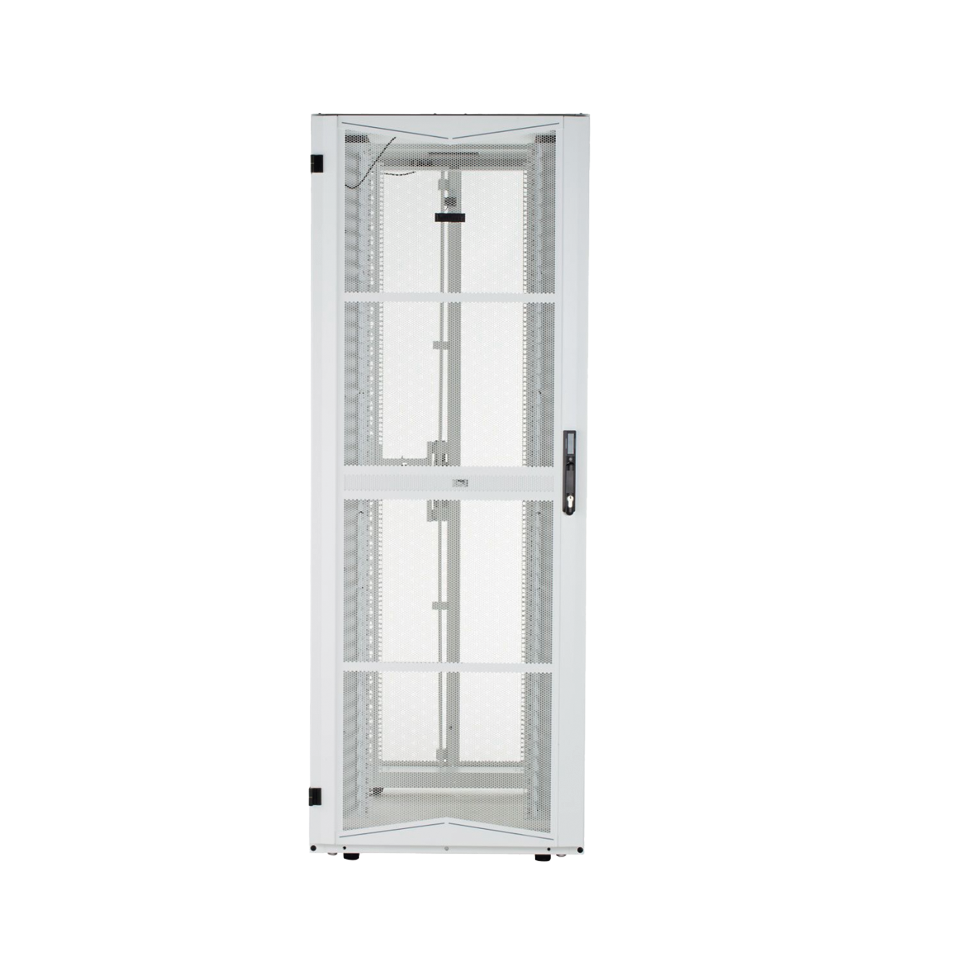 Gabinete FlexFusion para Centros de Datos, 42 UR, 600 mm de Ancho, 1070 mm de Profundidad, Fabricado en Acero, Color Blanco PANDUIT - Imagen 1