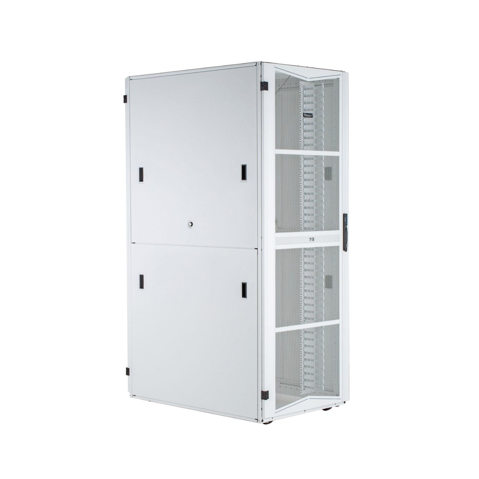 Gabinete FlexFusion para Centros de Datos, 42 UR, 600 mm de Ancho, 1070 mm de Profundidad, Fabricado en Acero, Color Blanco PANDUIT - Imagen 2